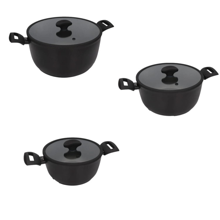 Zwieger Zestaw garnków Sensa Thermo 20cm 24cm 28cm