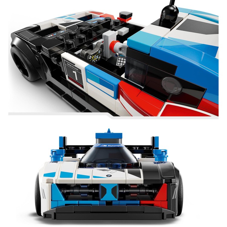 LEGO Speed Champions Samochody wyścigowe BMW M4 GT3 & BMW M Hybrid V8 76922
