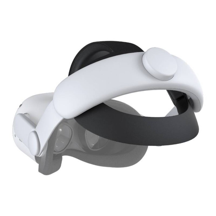 Pasek na głowę Kiwi Design Q31-2.1 do Meta Quest 2 biały