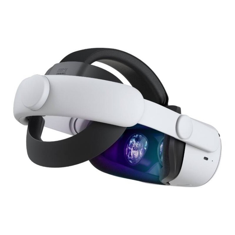 Pasek na głowę Kiwi Design Q31-2.1 do Meta Quest 2 biały