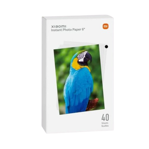 Drukarka Xiaomi Instant Photo Printer 1S + Papier Fotograficzny 6'' Xiaomi Instant Photo Paper 40 sztuk