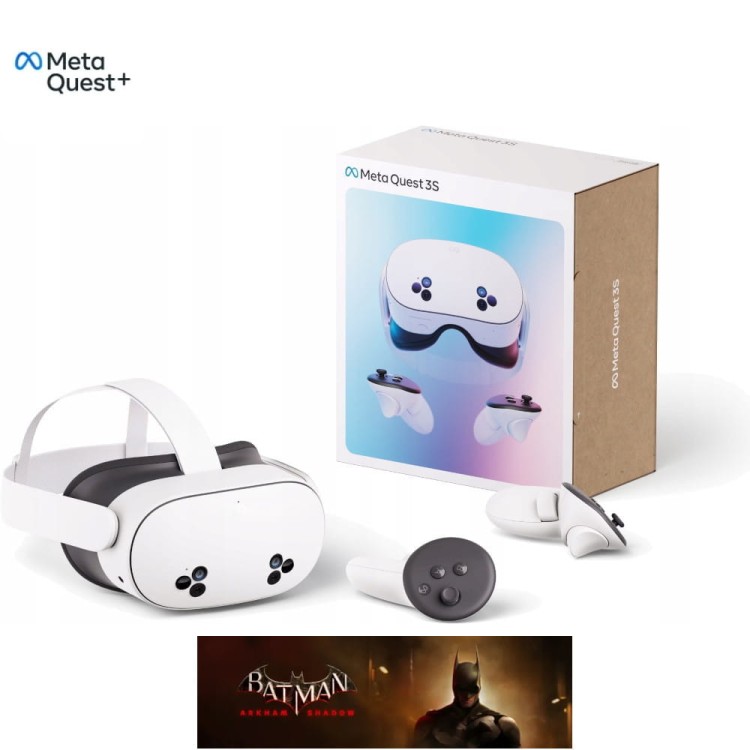 gogle VR Meta Quest 3S 256GB US + Batman Arkham Shadow