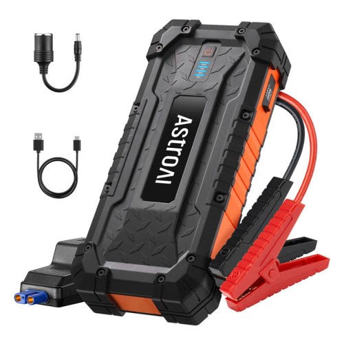Urządzenie do uruchamiania awaryjnego AstroAI S8 Ultra 3w1: Jump starter + Powerbank + LED