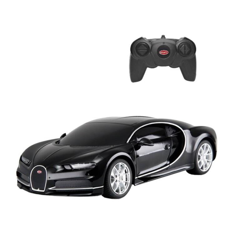Samochód zdalnie sterowany RASTAR R/C 1:24 Bugatti Chiron czarny