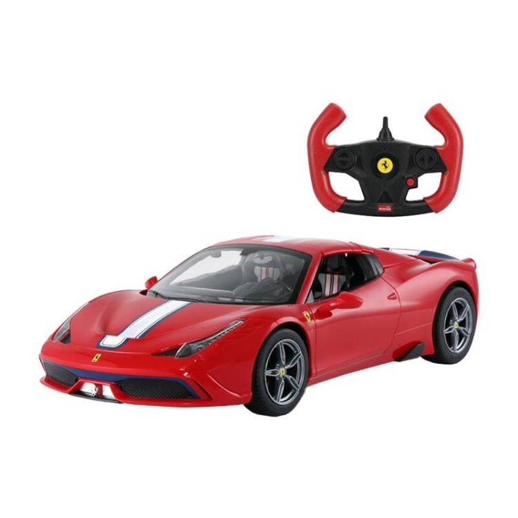 Samochód zdanie sterowany RASTAR R/C 1:14 Ferrari 458 Speciale A Convertible Version czerwony