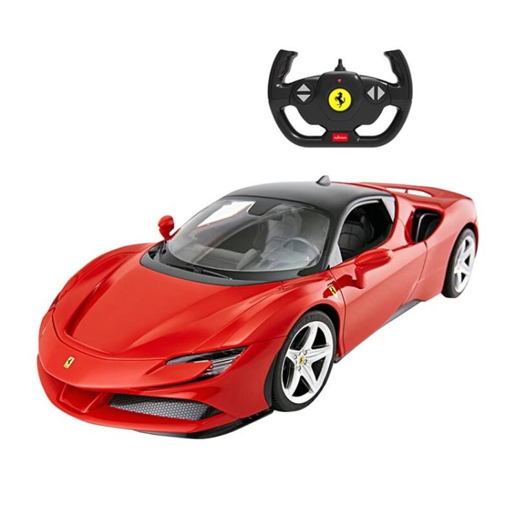 Samochód zdalnie sterowany RASTAR R/C 1:14 Ferrari SF90 Stradale czerwony