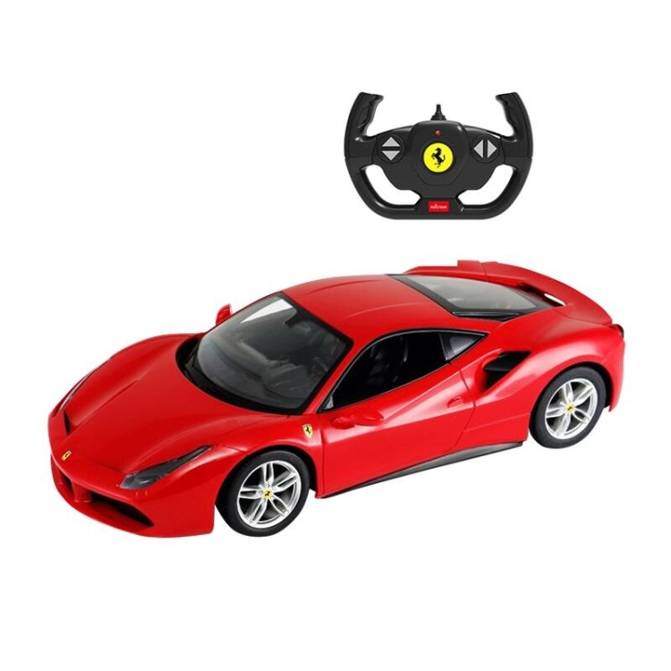 Samochód zdalnie sterowany RC RASTAR 1:14 Ferrari 488 GTB czerwony