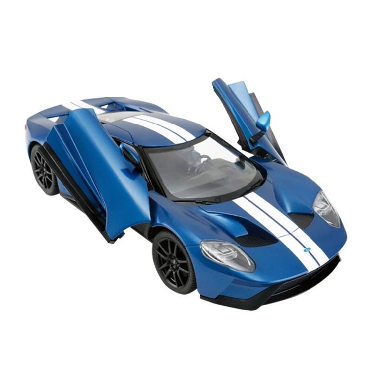 Samochód zdalnie sterowany RASTAR R/C 1:14 Ford GT niebieski