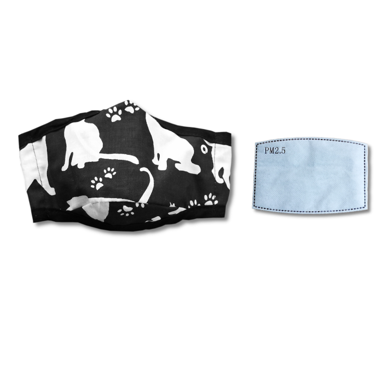 Maska antysmogowa Ozone Casual N95 koty Uniwersalna