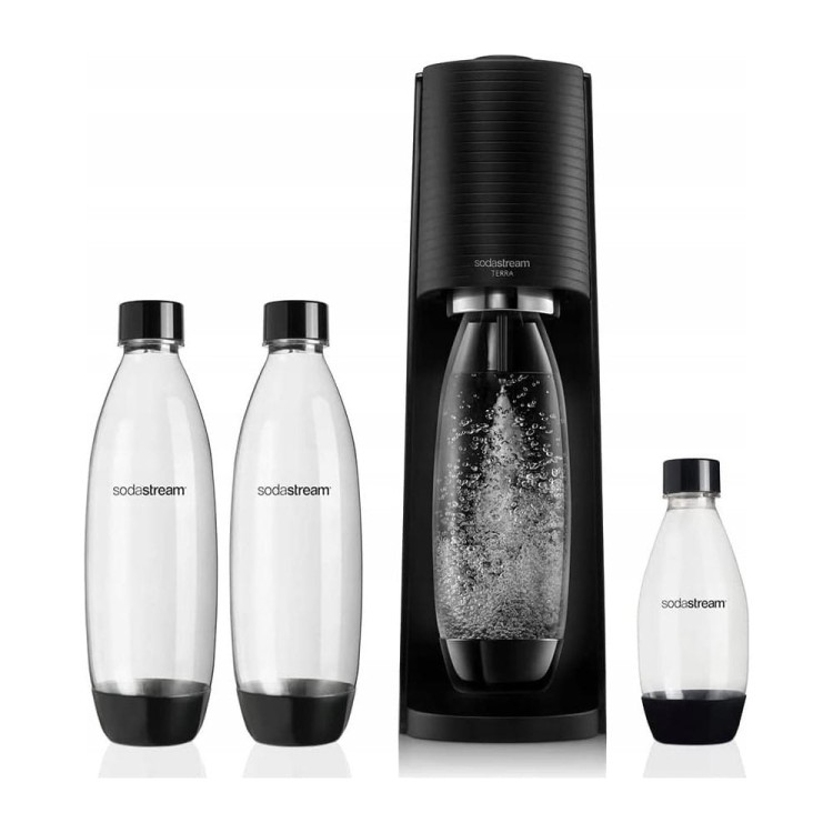 saturator SodaStream Terra black 3 butelki