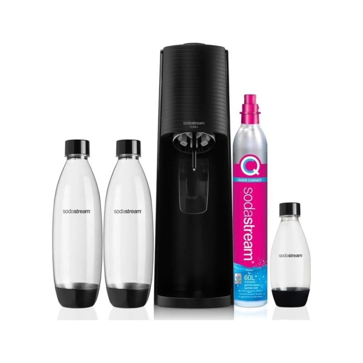 saturator SodaStream Terra black 3 butelki