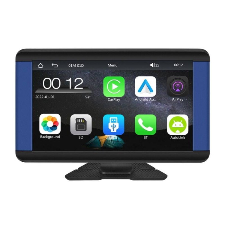 Monitor samochodowy 7.0" Podofo A3431 Carplay&Android Auto