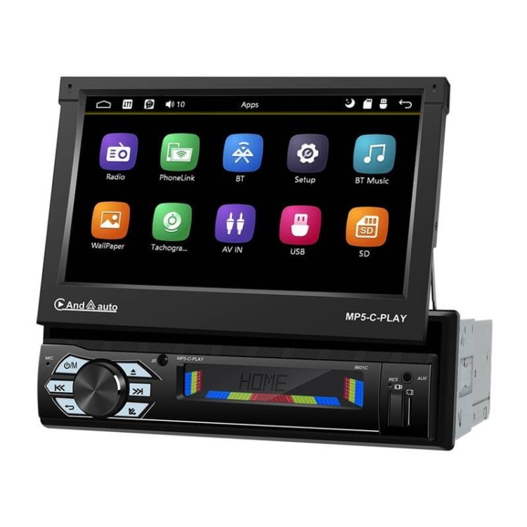 Monitor samochodowy 7" Podofo A3012 Carplay&Android Auto,