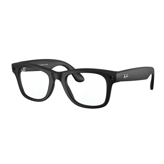 Meta Ray-Ban Wayfarer Large Glasses Green Transitions