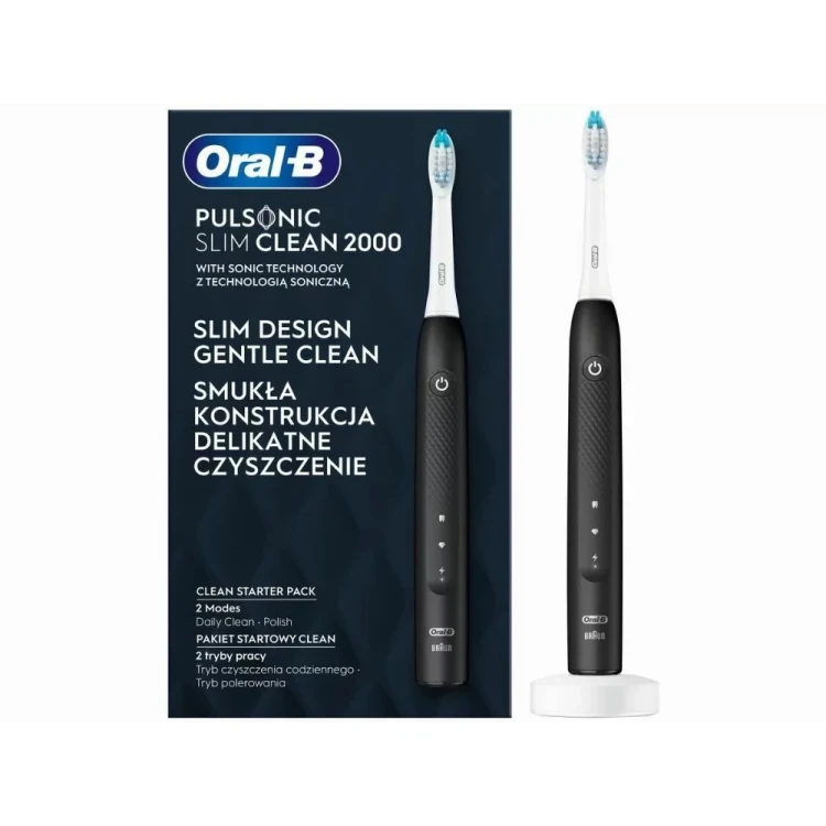 szczoteczka soniczna Oral-B Pulsonic Slim Clean 2000 czarny