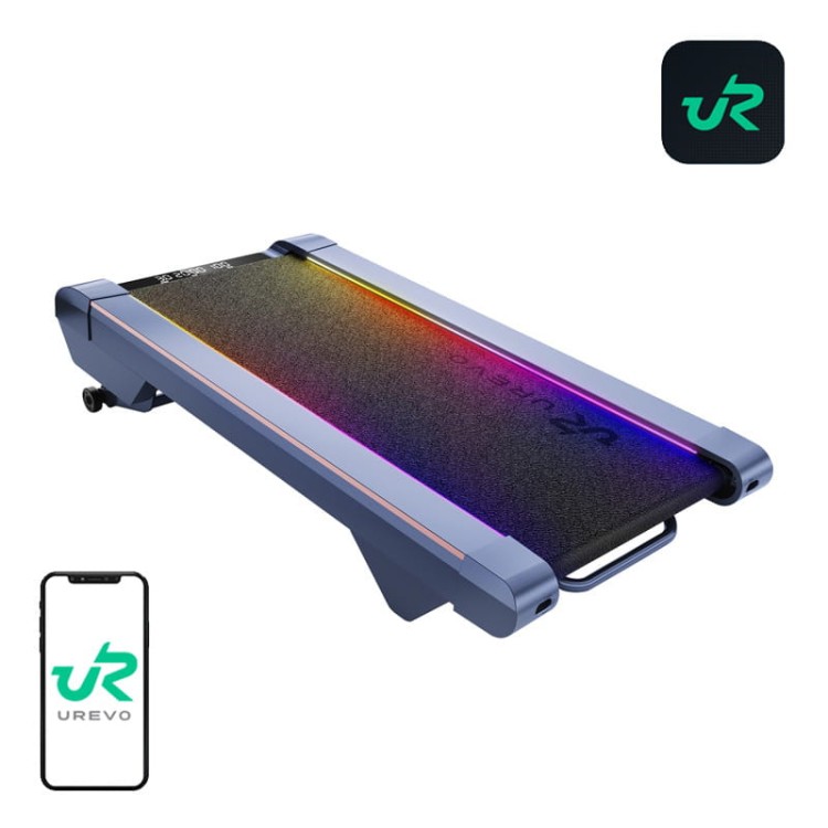Bieżnia elektryczna UREVO Cyberpad niebieska
