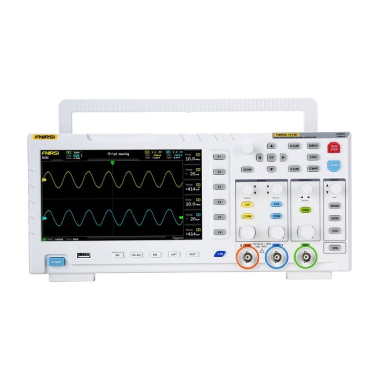 Oscyloskop 2w1 FNIRSI 1014D generator sygnału