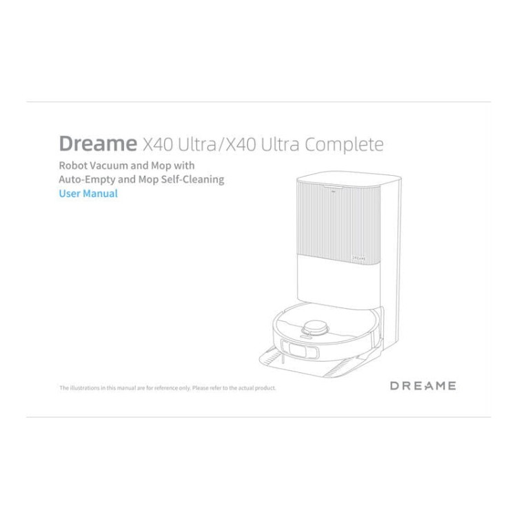 Robot sprzątający Dreame X40 Ultra Complete biały