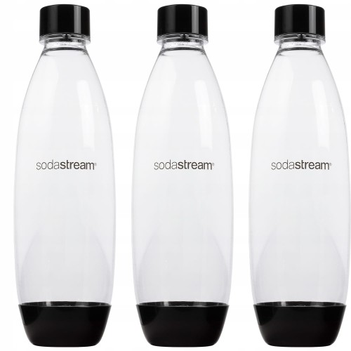 Butelki 3x do saturatora SodaStream 1 litr