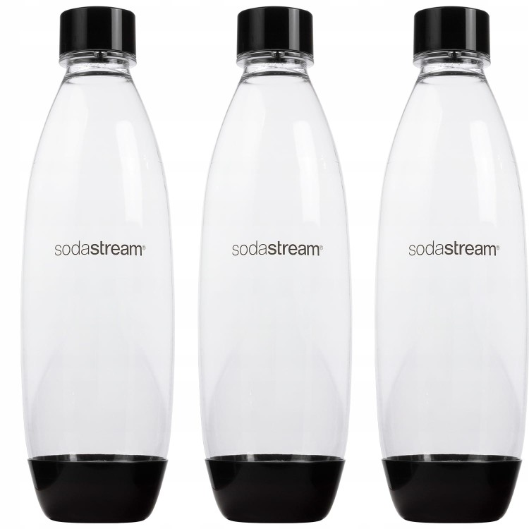 Butelki 3x do saturatora SodaStream 1 litr