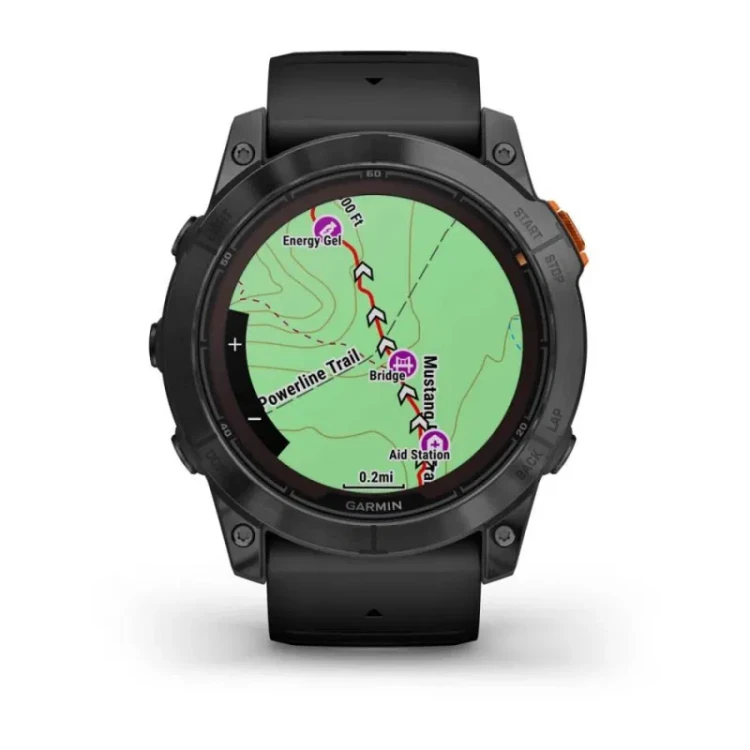 Garmin Fenix 7X Pro Solar (No Wi-Fi) czarny z czarnym paskiem