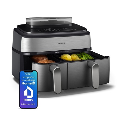 Frytownica beztłuszczowa Air fryer Philips Ovi Ultra NA555/00 2750 W