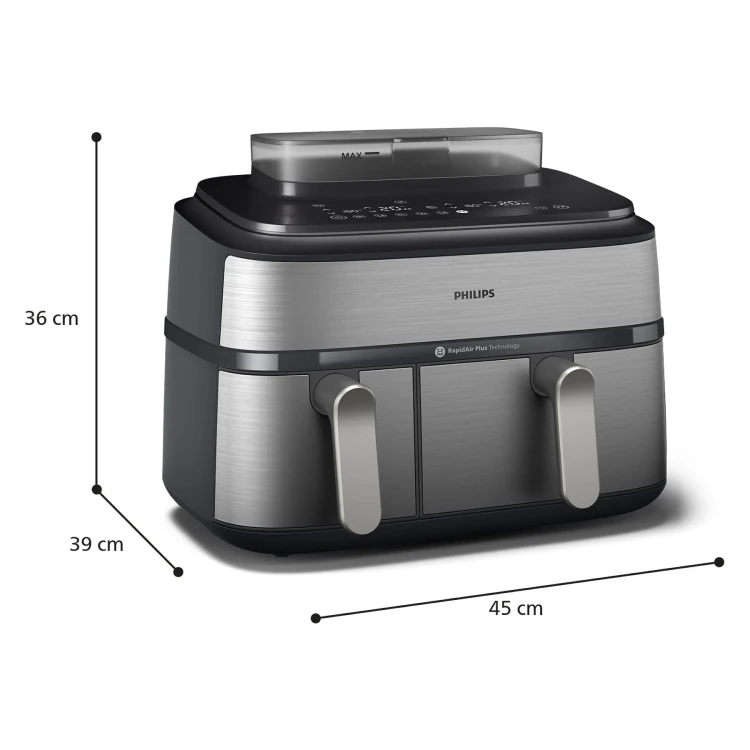 Frytownica beztłuszczowa Air fryer Philips Ovi Ultra NA555/00 2750 W