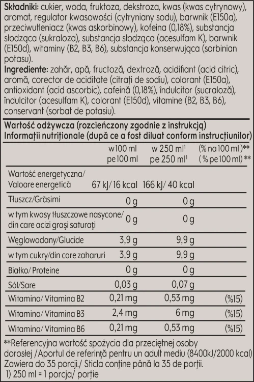 SodaStream Syrop Energy 440ml