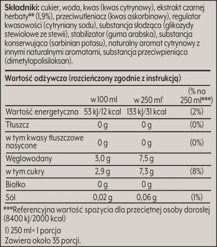 Koncentrat SodaStream Lipton Ice Tea Lemon 440 ml