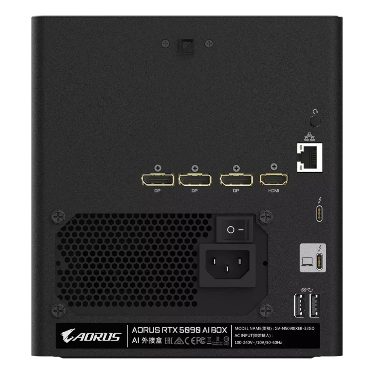 Karta graficzna Gigabyte AORUS GeForce RTX 5090 AI BOX 32GB GDDR7 DLSS4
