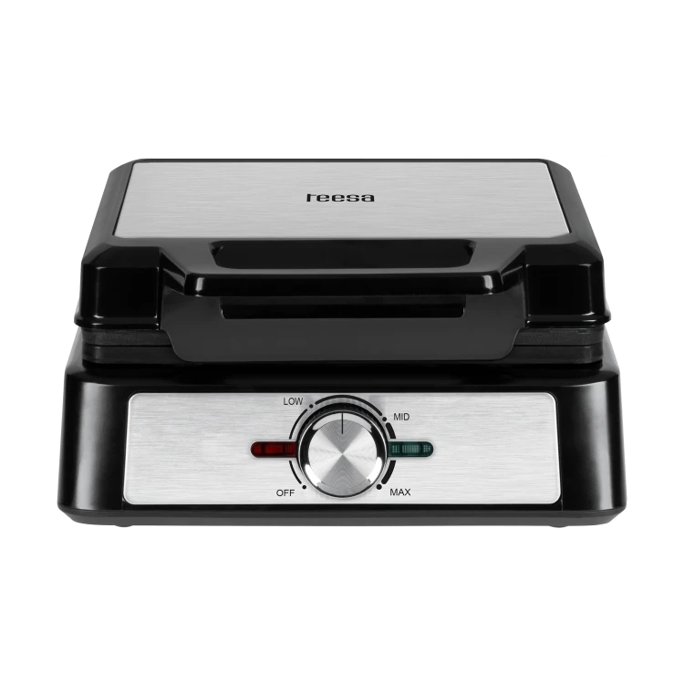 Gofrownica Teesa TSA3237 1600W czarny inox