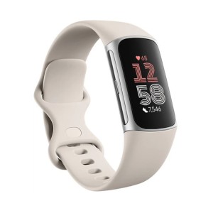 Smartwatch Fitbit Charge 6 Porcelain Silver