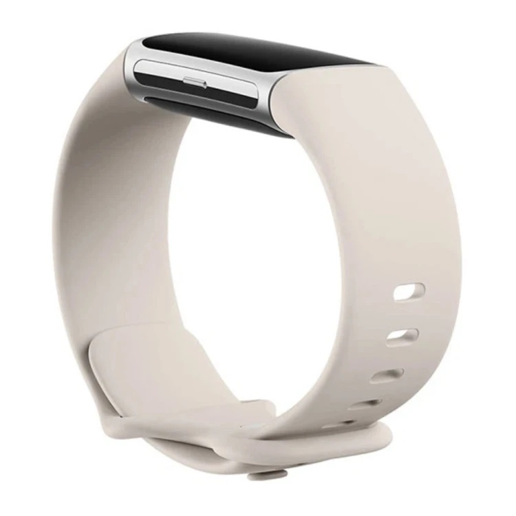Smartwatch Fitbit Charge 6 Porcelain Silver