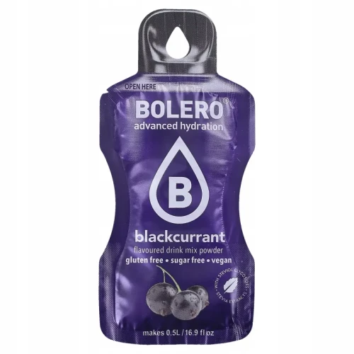 Napój w proszku Bolero Sticks Blackcurrant ze stewią 3 g