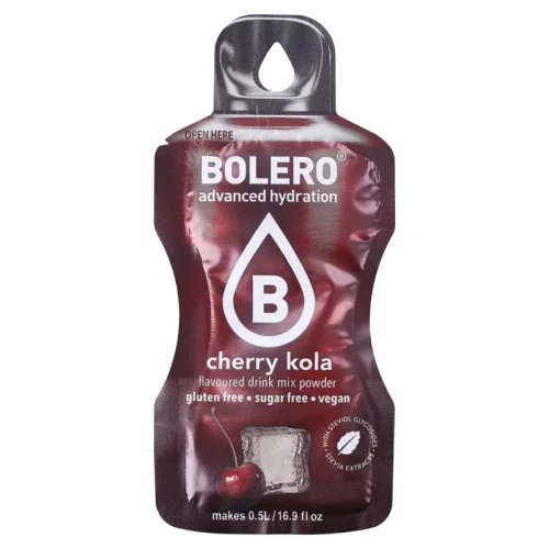 Napój w proszku Bolero Sticks Cherry Kola ze stewią 3 g