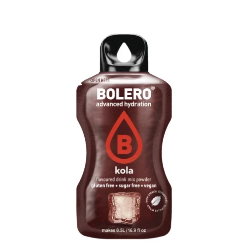 Napój w proszku Bolero Sticks Kola ze stewią 3 g