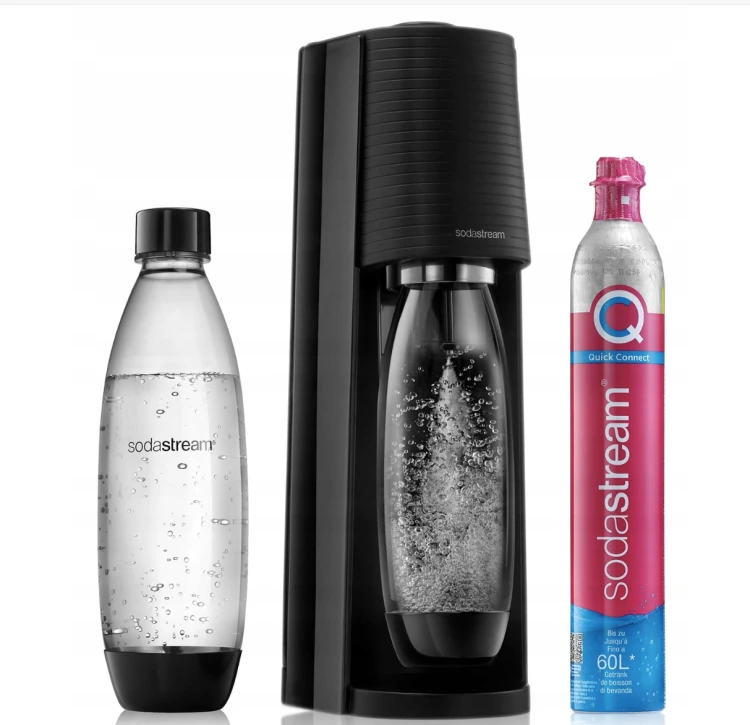 SodaStream Terra 2 butelki black + Bolero