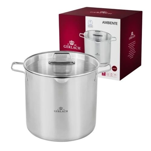 Garnek 15 L z pokrywką 28 cm Gerlach Ambiente