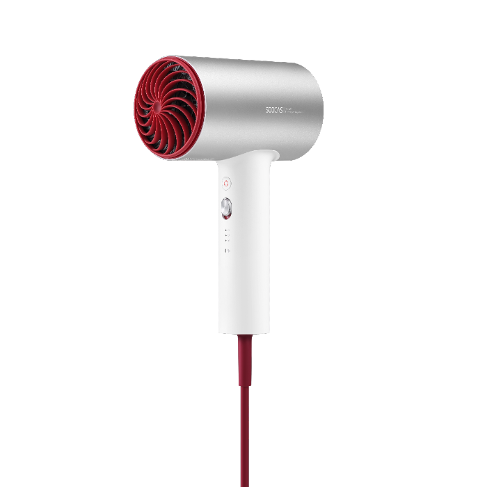 suszarka do włosów jonizująca Soocas H5 srebrna