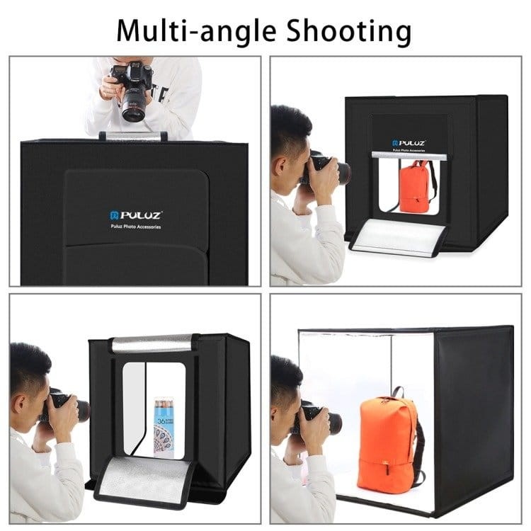 namiot bezcieniowy Puluz PU5040 40cm LED 4400 lumenów