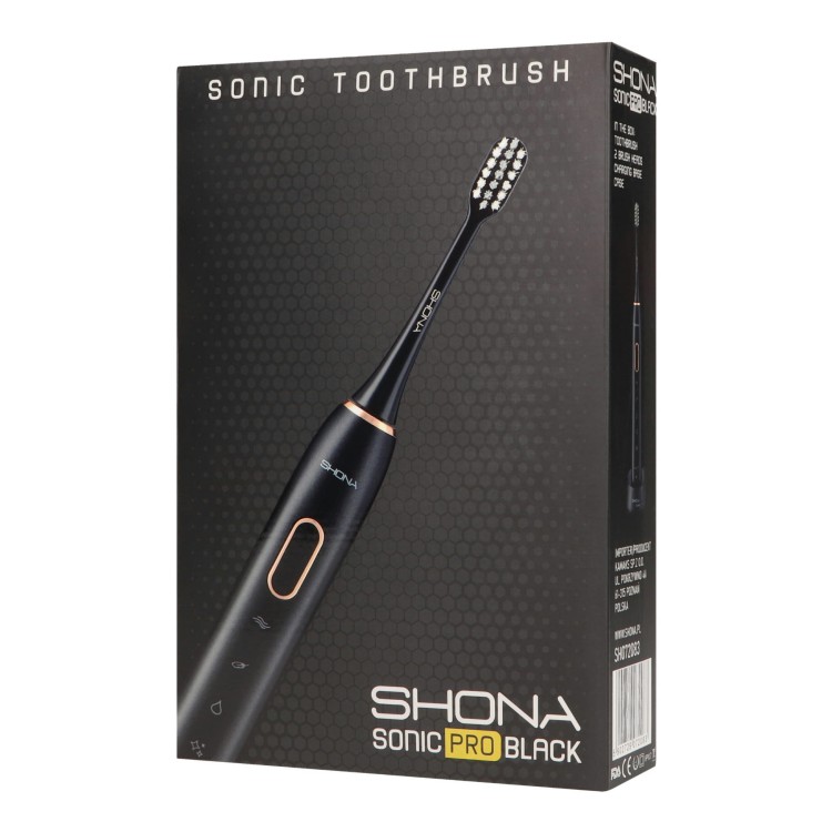 szczoteczka soniczna Shona Sonic Pro czarny