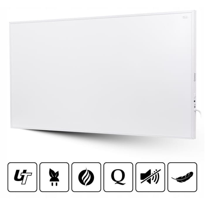 grzejnik IR Cronos Carbon P800 biały