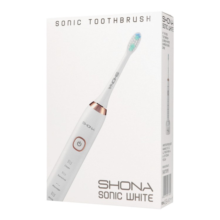 Shona Sonic biały + końcówki Shona Sonic biały