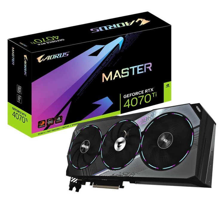 karta graficzna Gigabyte GeForce RTX 4070 Ti AORUS MASTER 12GB GDDR6X
