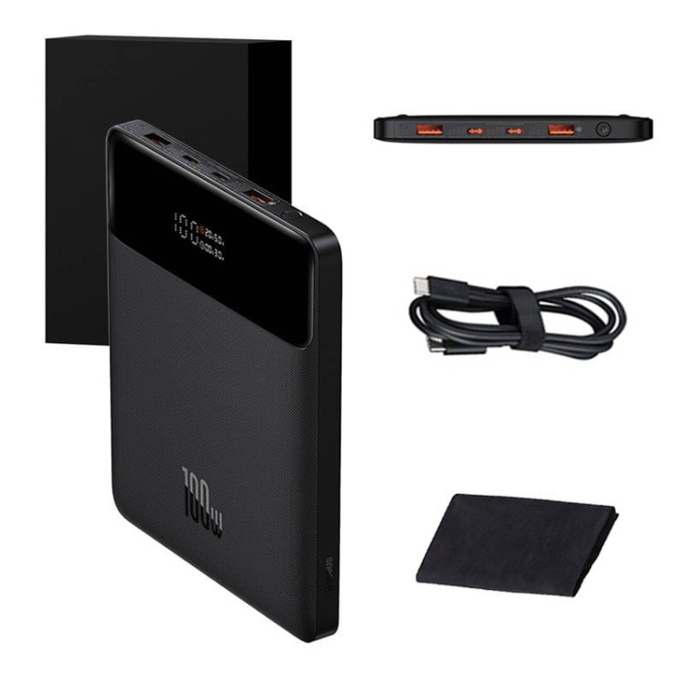 powerbank Baseus Blade 20000mAh 2xUSB + 2xUSB-C 100W czarny