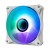 Zestaw wentylatorów ARGB do komputera Darkflash INF8 3w1 120x120 białe
