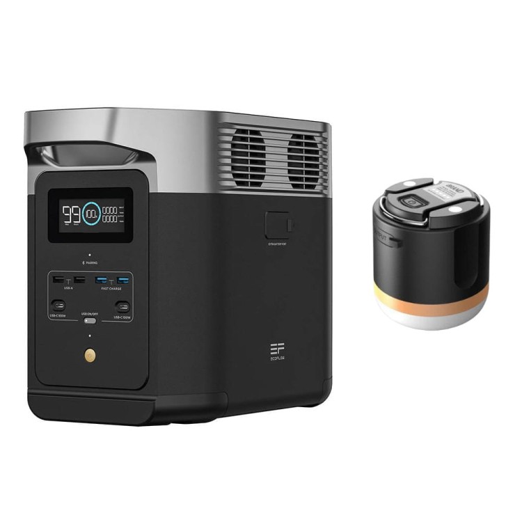 EcoFlow Delta 2 + Lampa obozowa EcoFlow Camping Light