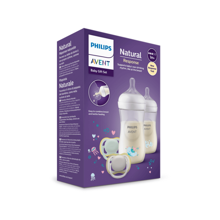 Zestaw butelek dla dzieci Philips Avent Natural Response SCD837/11