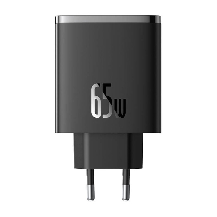 Ładowarka sieciowa Baseus OS-Cube Pro 2xUSB-C + USB-A 65W czarna