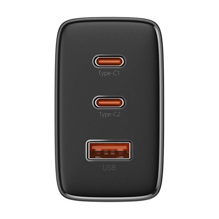 Ładowarka sieciowa Baseus OS-Cube Pro 2xUSB-C + USB-A 65W czarna